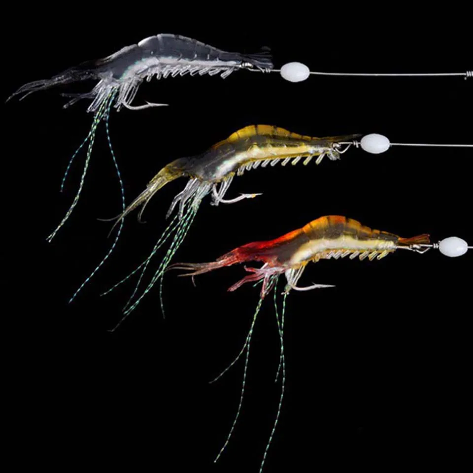 WALK FISH мягкая искусственная рыболовная приманка креветка 3 шт.|Наживки для рыбной