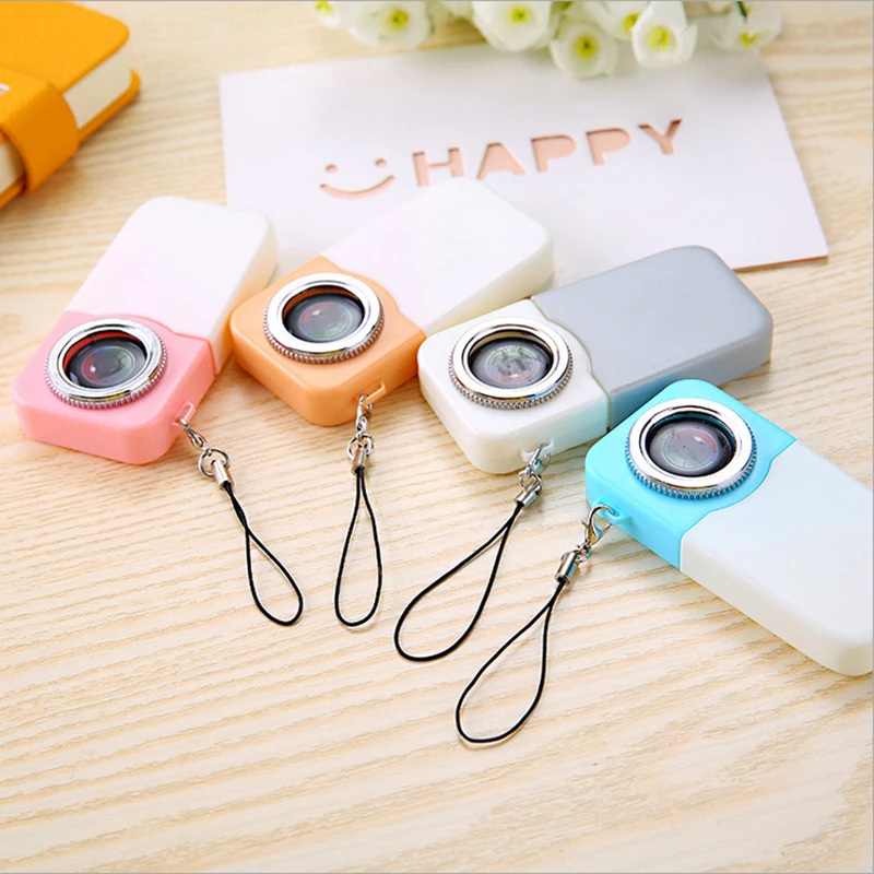 2 _ необычная прекрасная Шариковая ручка для камеры Сверхтонкая 0 5 мм чернильная