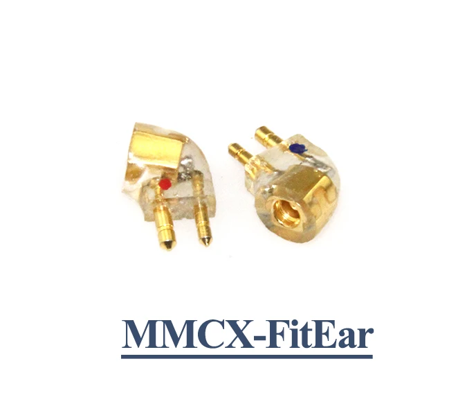 MMCX-FitEar Linsoul разъем для наушников Адаптер MMCX 0,78 мм 2Pin для QDC SONY IE80 W4R JH IM FitEar TF10 A2DC - Цвет: MMCX-FitEar