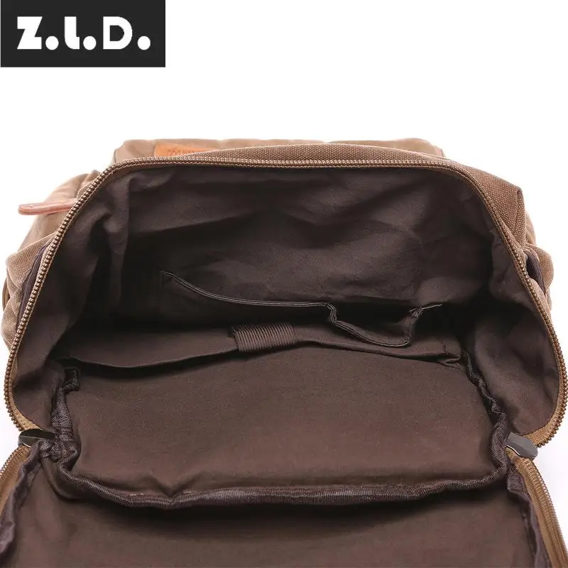 Новые мужские и женские рюкзаки Z.L.D. модные брендовые сумки для компьютера