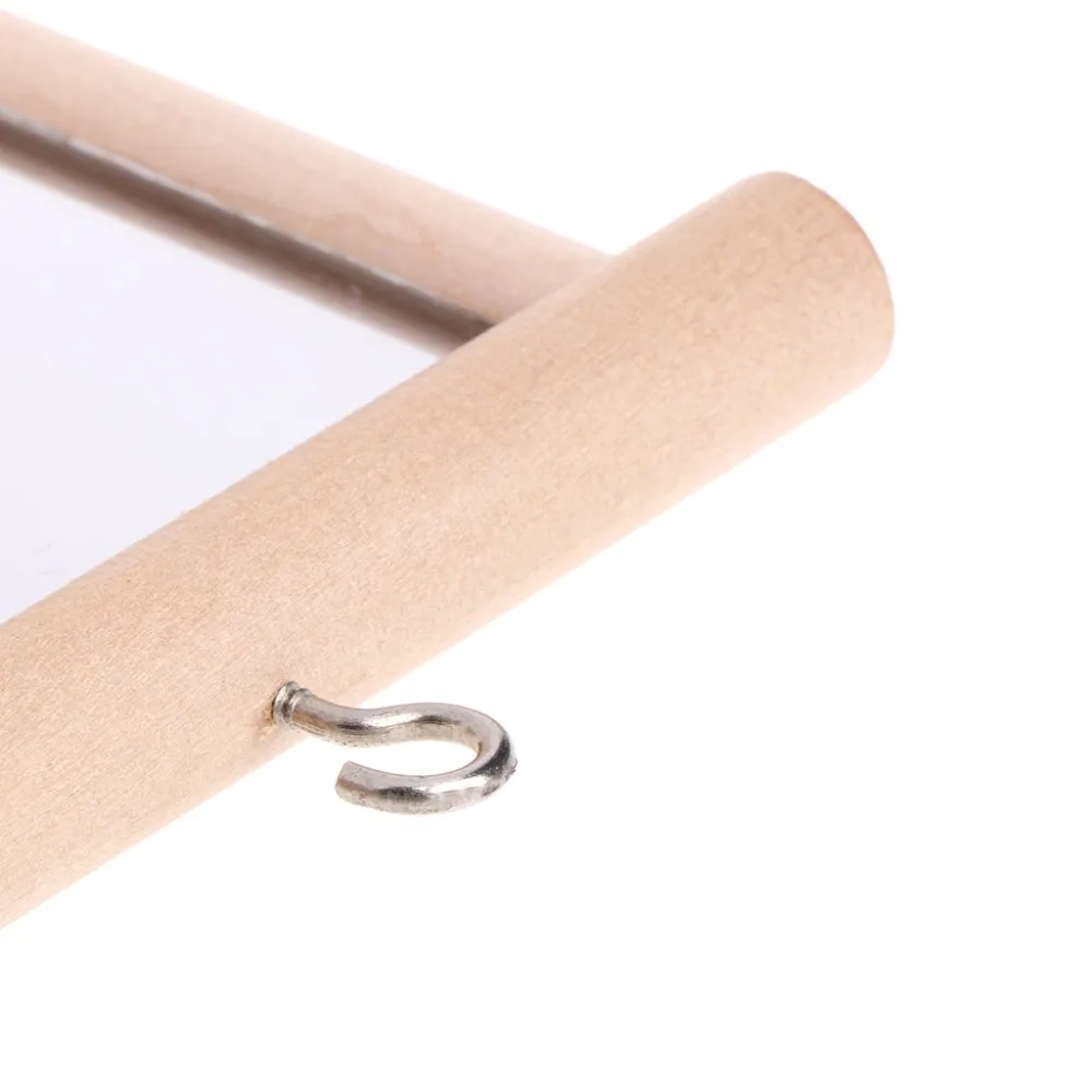 Деревянная искусственная кожа с двойным боковым зеркалом и колокольчиком