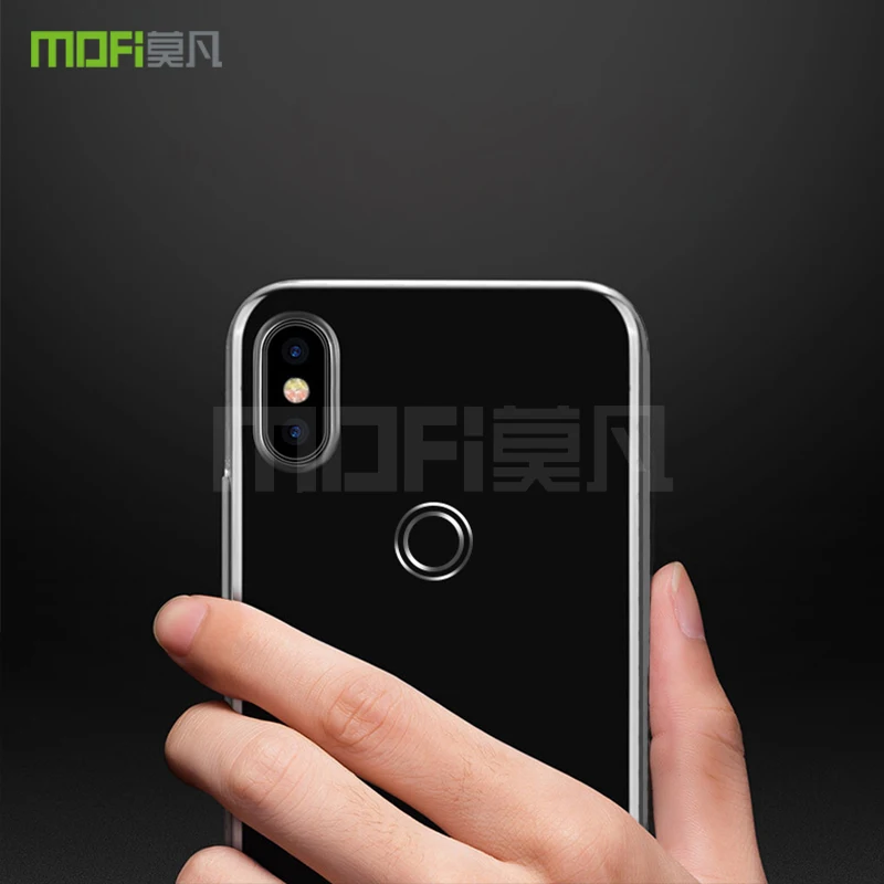 Чехол для Xiaomi mi6x оригинальный чехол MOFi xiaomi mi 6x силиконовый прозрачный мягкий из