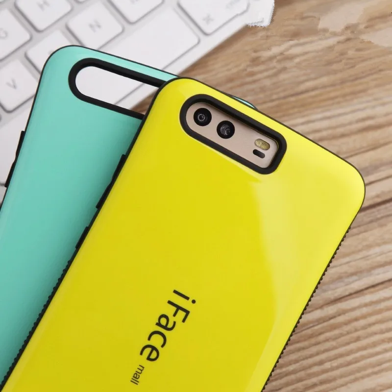 Sinbeda iFace Heavy Duty For Huawei P10 Lite Case Shockproof Bumper Back Cover Hybrid TPU PC Plus Phone |
