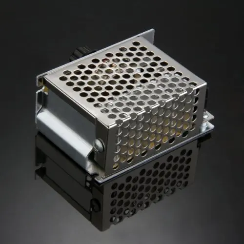 Регулятор напряжения регулятор скорости диммер scr + оболочка AC 220V 4000W |