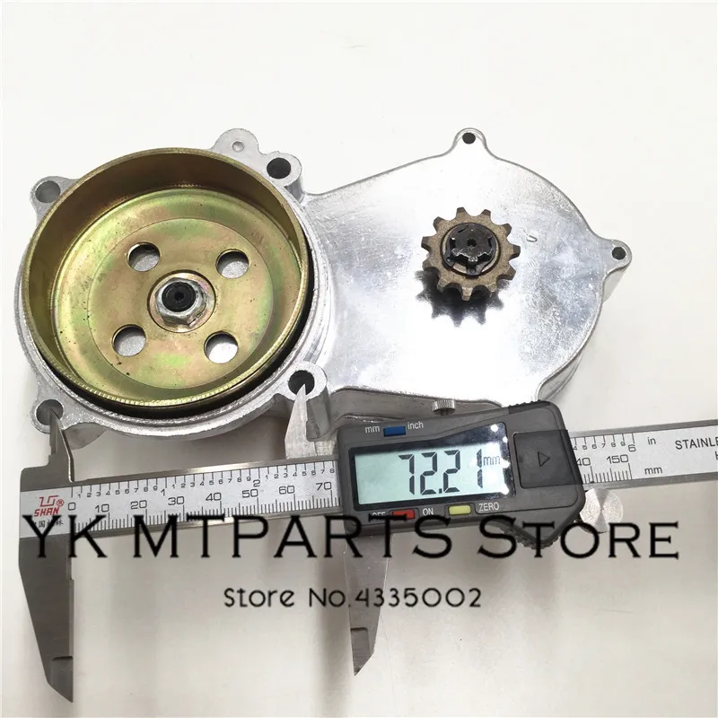 Двойная Многожильная цепь шлифовальная редукционная коробка для 2 stoke mini dirt bike Quad
