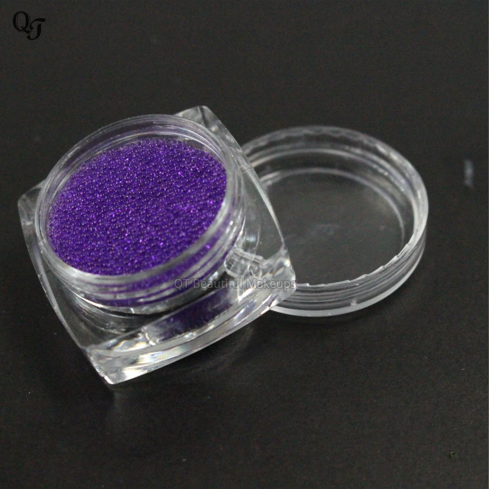 Новая мода 10 г/бутылка фиолетовый стеклянный дизайн ногтей салонные Типсы