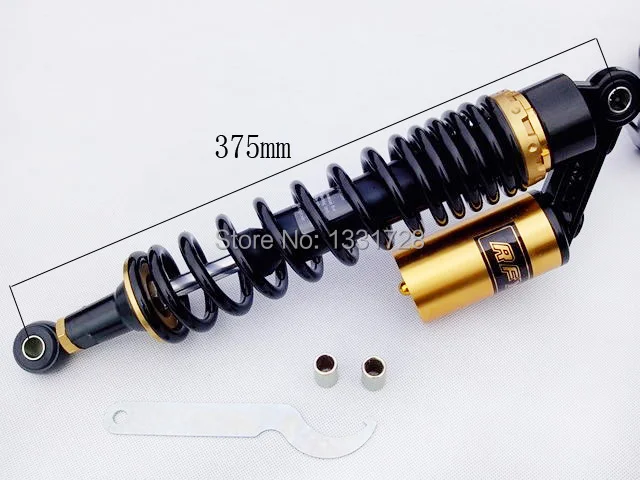 Распродажа! Воздушный Газовый амортизатор RFY черного и золотого цвета 375 мм