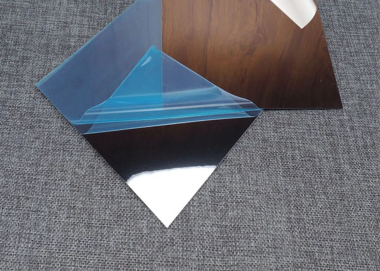 60*100CM thickness 0.2mm soft PET coating Chrome unbreak Reflective Mirror Like Decorative for Wall Shower Room bathroom | Обустройство