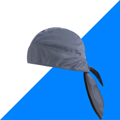 Grey Bike Cap Командная спортивная Кепка велосипедные колпачки быстросохнущие анти-уф велосипедные головные банданы кепки s для спорта на открытом воздухе бега рыбалки альпинизма пешего туризма - Цвет: Grey Bike Cap