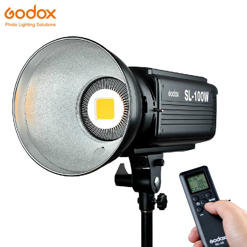 Godox SL 100W Светодиодная лампа для видеосъемки 100 Вт белые светодиодные лампы
