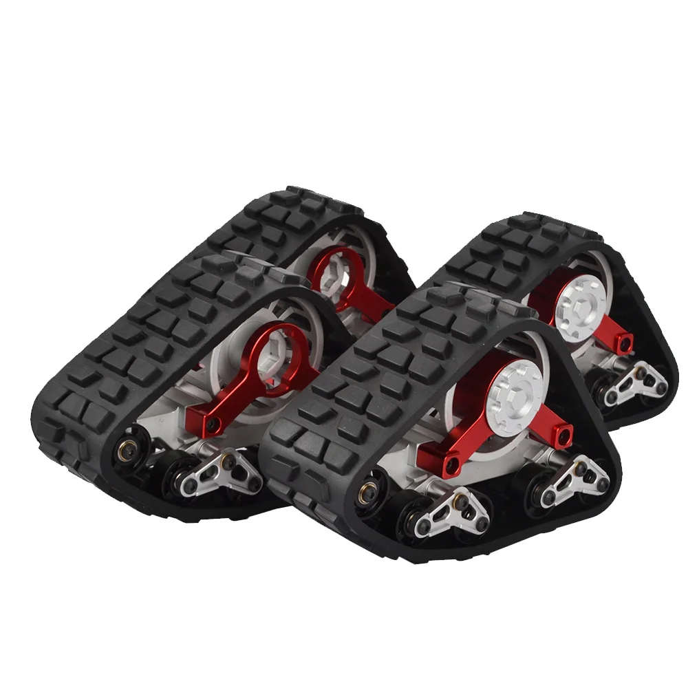 4pcs 4 шт. 1/10 RC Гусеничный снег шины колеса для Traxxas TRX4 Gen8 грузовик автозапчасти - Цвет: 4pcs