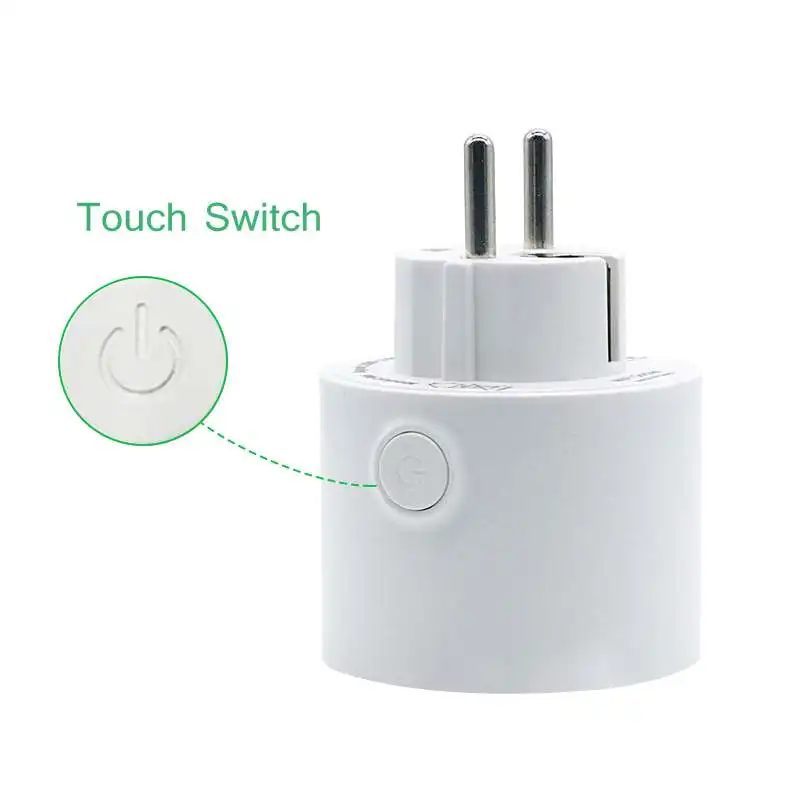 SZYOUMY US EU Mini Smart Socket 10A Wifi Plug Timing Switch Voice Control Work with Alexa Google Assistant 20pcs/lot | Обустройство