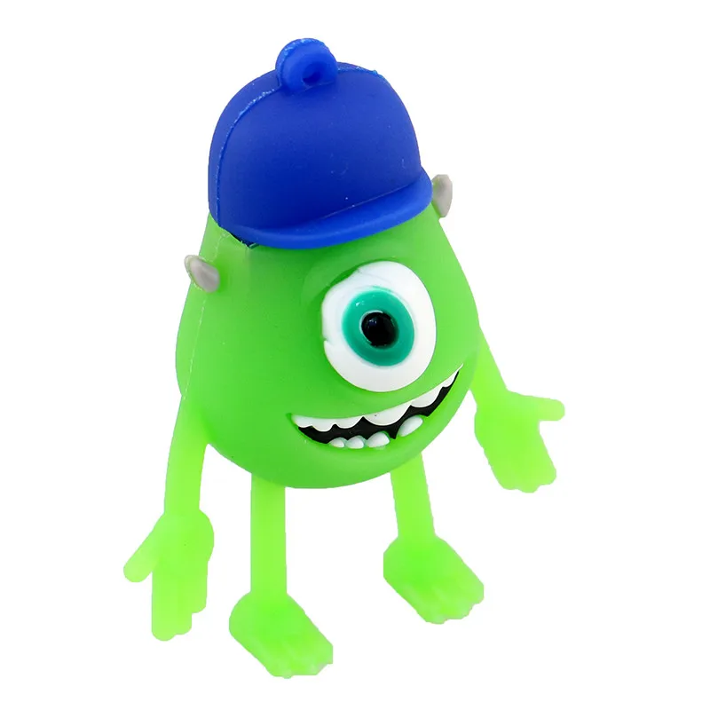 Милый монстр университет улыбка корова 64 ГБ 32 ГБ 16 ГБ 8 ГБ 4 ГБ Mike Wazowski USB 2,0 карта памяти флеш-накопитель