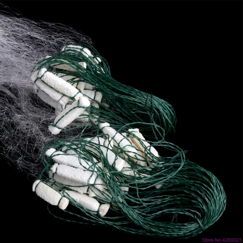 2021 New Fishing net Fish Mesh Trap Monofilament Gill Net Netting Tackle Outdoor 8M x 0.8M | Спорт и развлечения