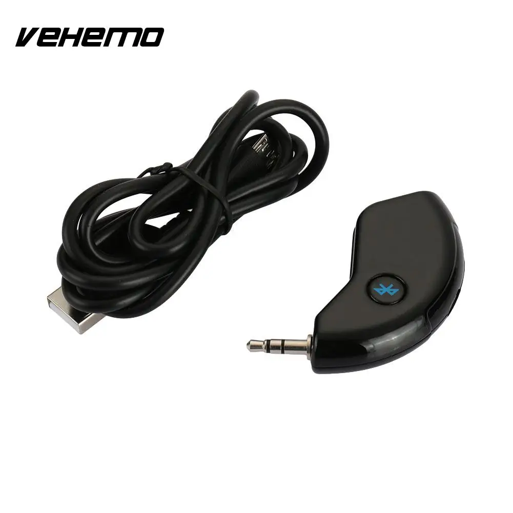Vehemo с usb кабелем AUX Bluetooth адаптер музыкальный приемник автомобильный комплект