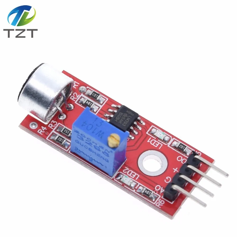 Высокочувствительный звуковой модуль датчика микрофона для AVR PIC KY 037|microphone