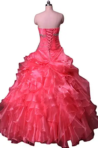 ANGELSBRIDEP размера плюс корсет Quinceanera платье 2021 Роскошные органзы без бретелек