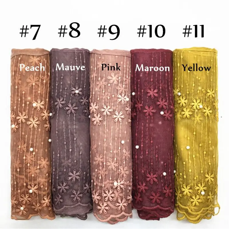 1 шт. новинка модное роскошное цветочное кружево однотонная шаль из вискозы