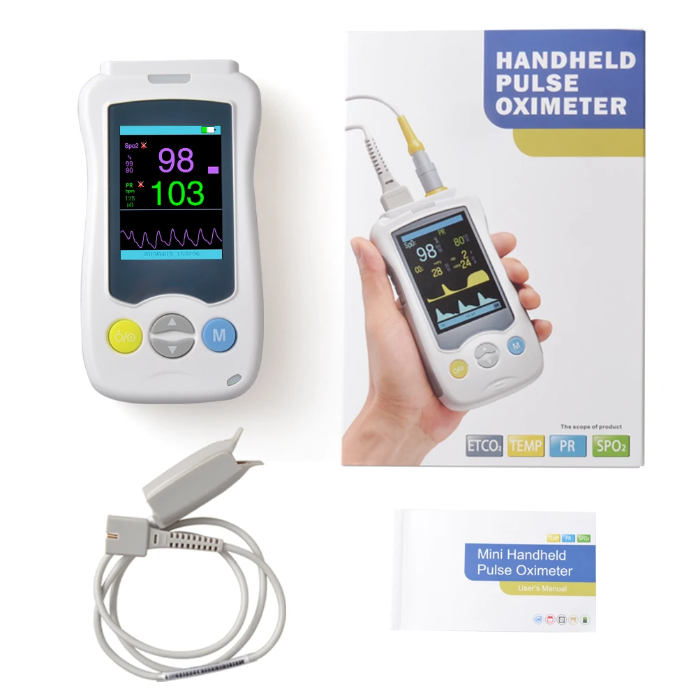 

ELERA Handheld Pulse Oximeter Spo2 PR For Adult Infant Newborn Neonatal Child Baby Kids Lovely pets oximetro ChoiceMMed