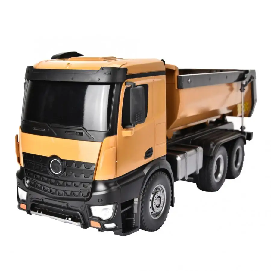 Для Huina 1573 2 4 GHz RC самосвал Игрушки сплав 1:14 10CH пульт дистанционного управления