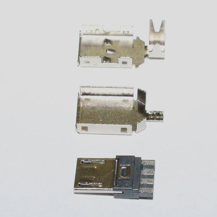5 комплектов Micro USB 5PIN сварочный тип штекерные разъемы зарядное устройство 5P