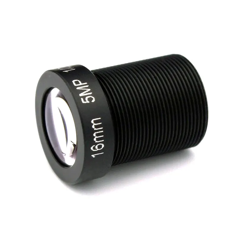 SMTSEC 16 мм 1/2.5 "плата объектива 5 Мп HD мегапикселей 27 градусов F2.0 M12 S Mount CCTV Lens для