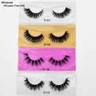 Бесплатная DHL 100 пар ресниц Visofree 3D норковые ресницы ручной работы норковые драматические ресницы 68 стилей безжалостные ресницы многоразового применения оптовая продажа