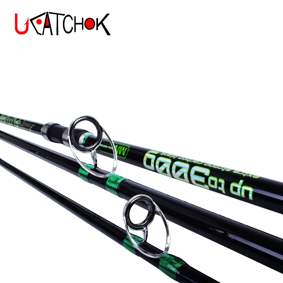 4.2M up to 300g LW 3 sections surf long casting rod pure high carbon fiber beach distance throwing far shot fishing rods | Спорт и