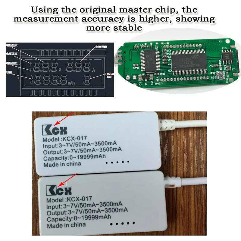 USB ток напряжение простой детектор Mobile Power емкость батареи тестер ЖК-дисплей дисплей с разряда 2A/1A сопротивление нагрузки
