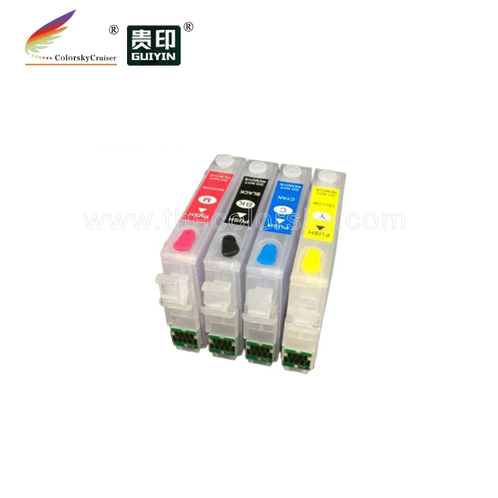 (RCEIC69) Заправляемый картридж для Epson PX 535F 045A 405A 435A PX535 PX045A PX405A PX435A PX535F ICBK69 ICC69 ICM69 ICY69