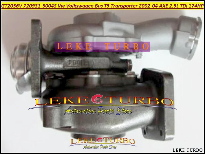 GT20 GT2052V 720931 720931-0004 070145702AX 070145702AV 070145702AV100 Turbo для Volkswagen VW T5 Transporter 02-04 AXE 2.5L TDI |