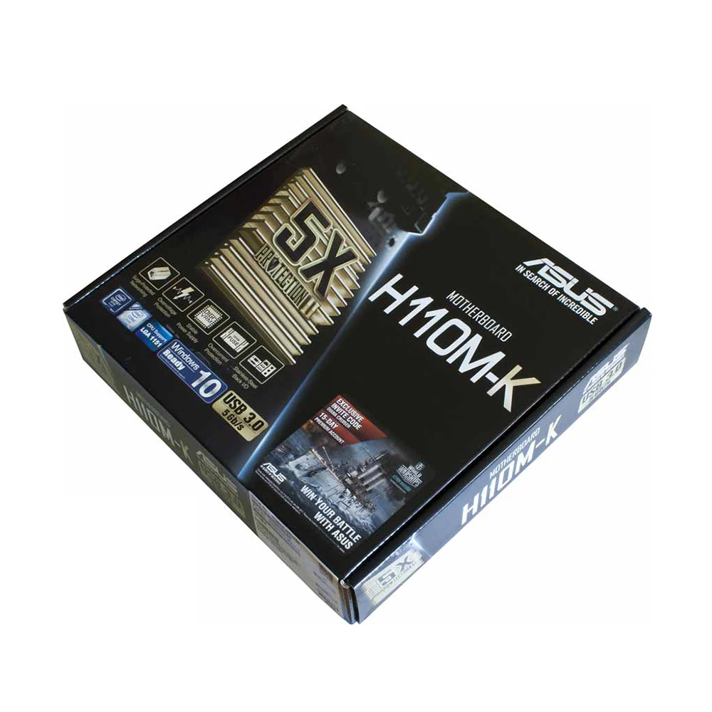 ASUS H110M-K DDR4-SDRAM DIMM 2133 MHz Dual 32 GB Intel | Компьютеры и офис