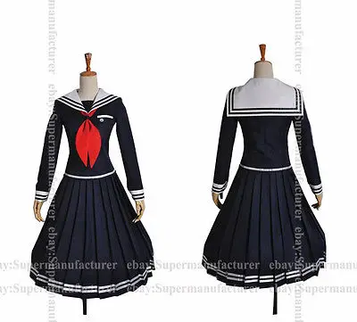 DJ дизайн Dangan Ronpa Danganronpa: Trigger Happy Havoc Токо fukawa Косплэй костюм |