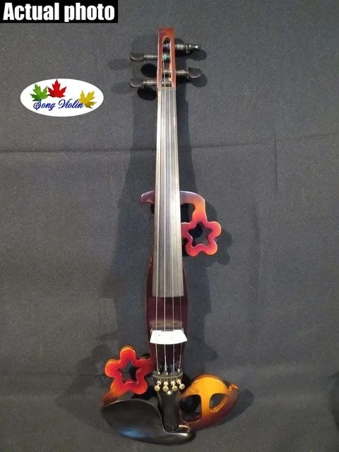 

Newly model SONG Brand design streamline 4/4 electric violin,solid wood