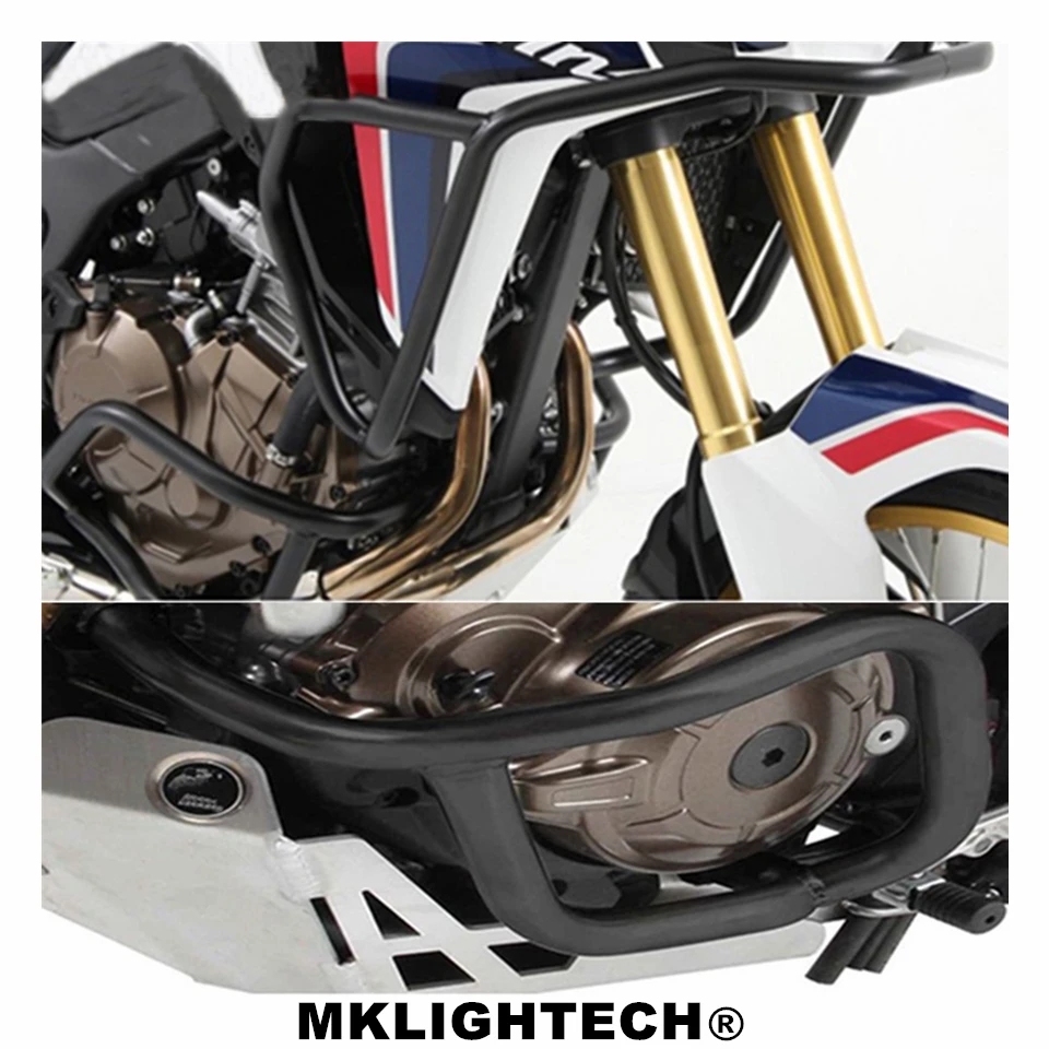 Для HONDA CRF1000L(африканские Близнецы)- мотоцикл верхний и нижний Крушение Бар защита двигателя бамперы двигателя защита двигателя