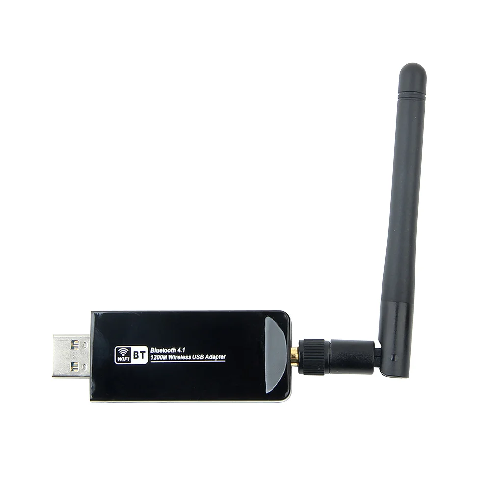 1200 Мбит/с USB 3 0 Dual Band 802.11ac Wi Fi Bluetooth 4 1 Беспроводной AC Wlan 2 г/5 ГГц Lan Dongle адаптер с