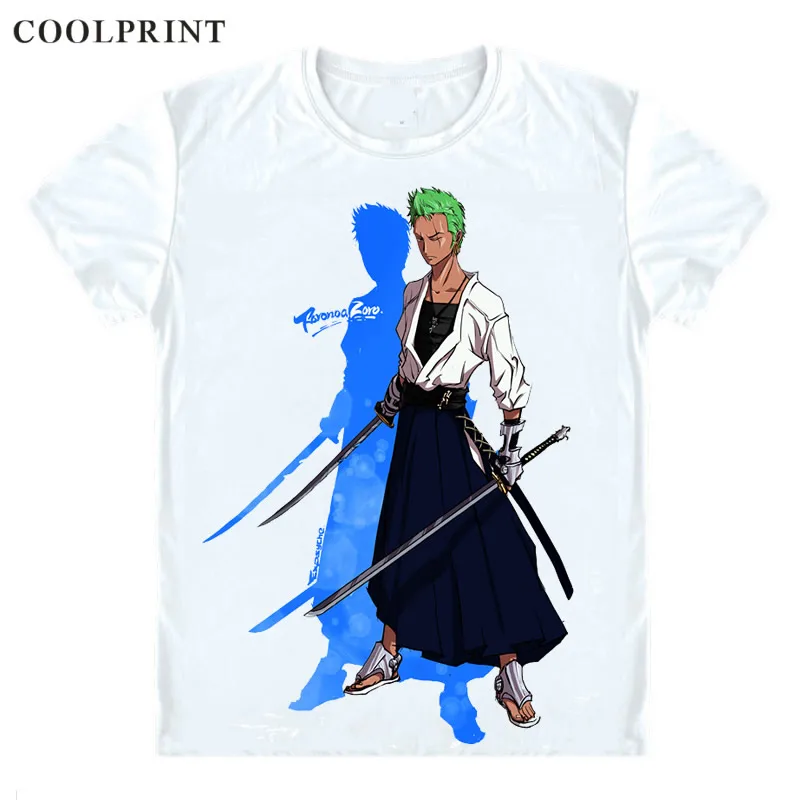 Футболки COOLPRINT ONE PIECE рубашки с коротким рукавом Аниме Манга соломенная шляпа