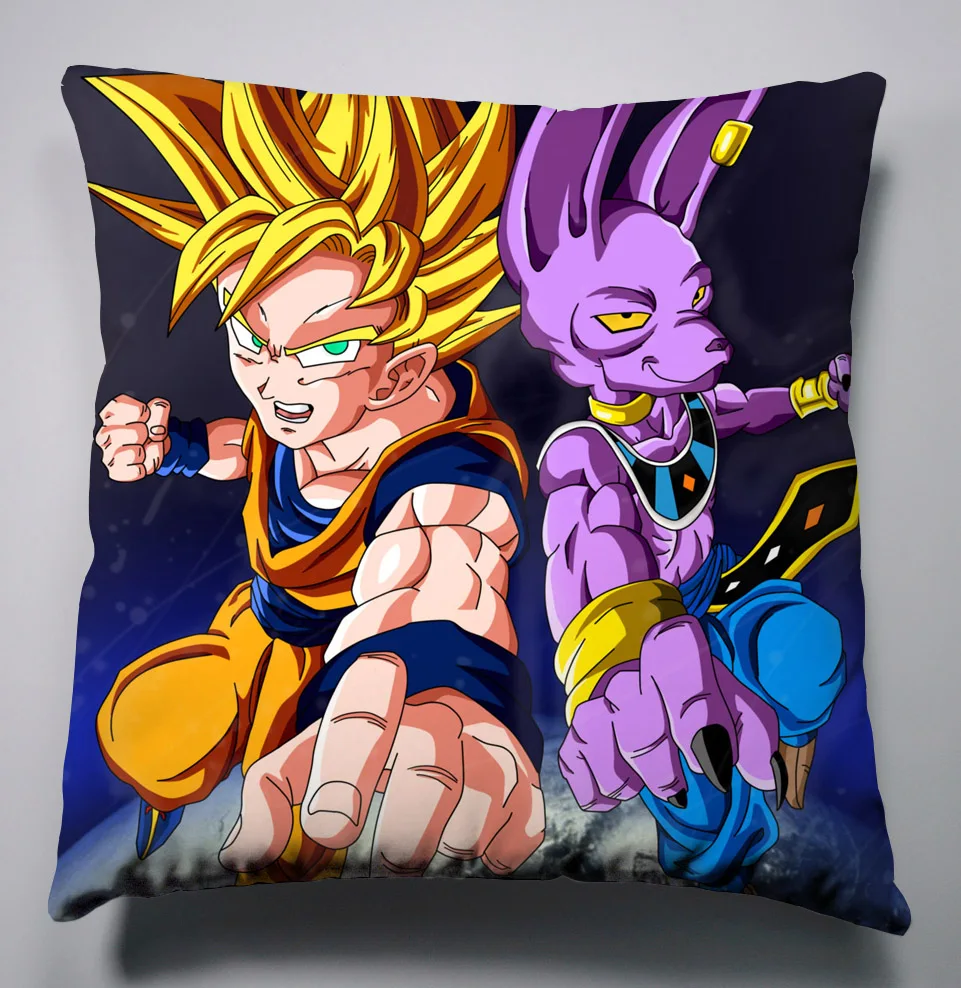 Аниме Манга Dragon Ball; Dragonball Z 40 х 40 см подушка Декоративные индивидуальные чехол сиденья постельные принадлежности Подушка