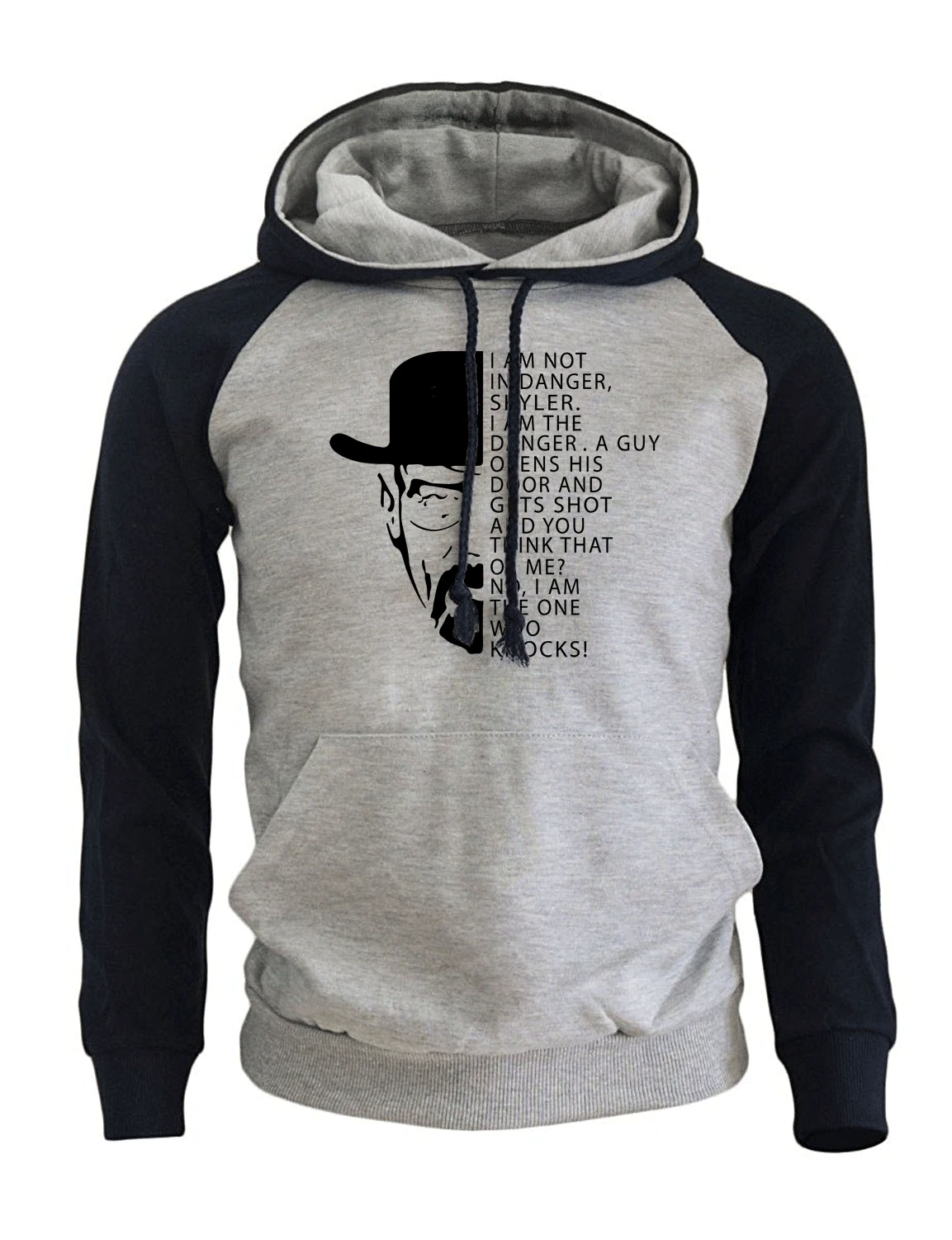 

Hoodie For Men 2018 Autumn Winter High Quality Fleece Men's Sweatshirt Print Heisenberg Danger Fashion Harajuku Tracksuits Hoody