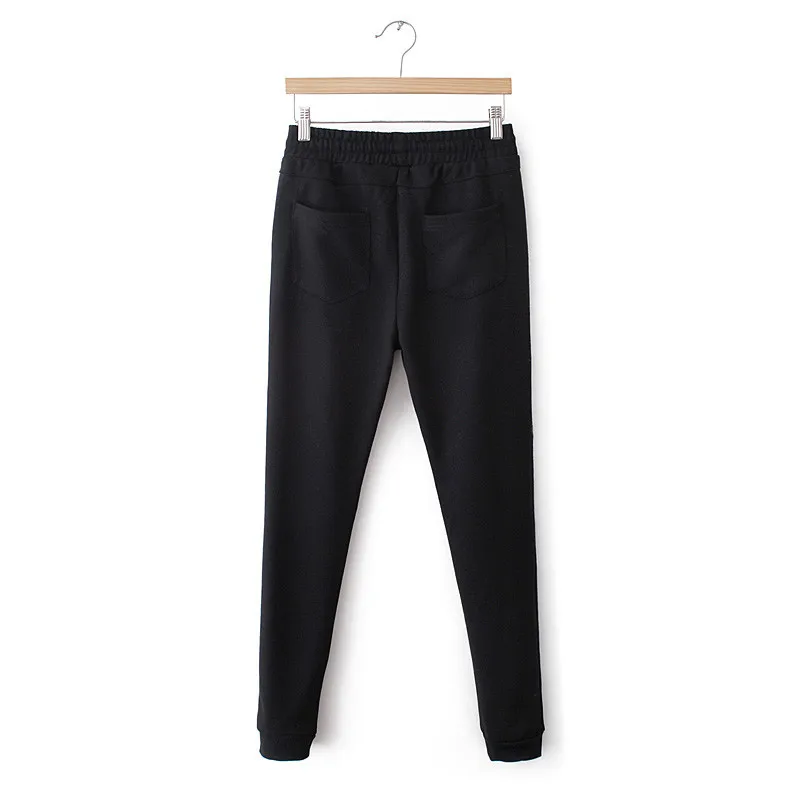 2015 Winter New European style was thin mixed colors elastic waist pants feet casual harem | Бытовая техника