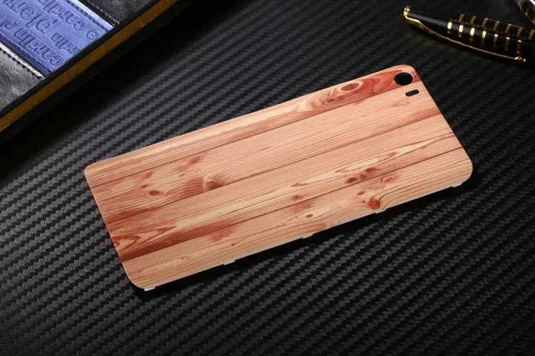 Модный матовый пластиковый чехол из дерева и бамбука для Xiaomi 5 Mi5 M5 задняя крышка
