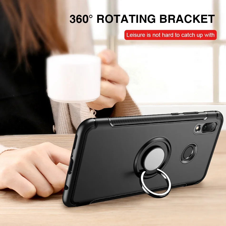 3D Ring Case For Xiaomi Redmi Note 7 Luxury Cover 6 Pro 6A 5 mi 9 8 Lite Max 3 Mix A2 |