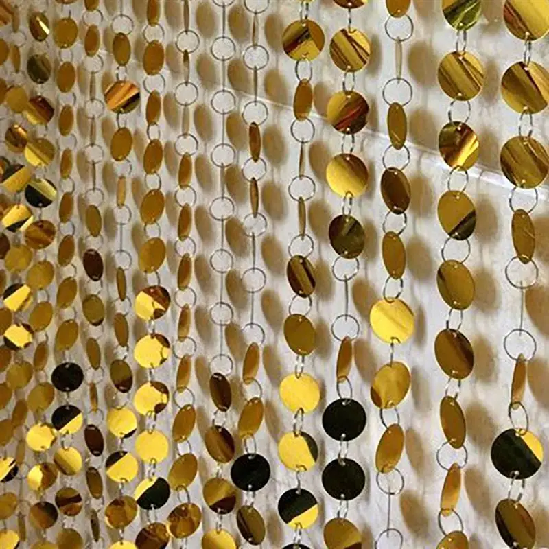 5 шт. декоративные занавески из ПВХ с блестками | Дом и сад