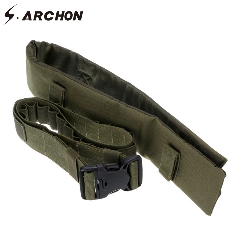 S.ARCHON Камуфляжный страйкбол солдат тактический боевой ремень для мужчин Пейнтбол