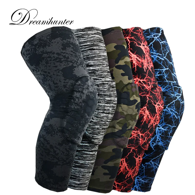 

Camouflage Basketball Knee Pads Kneepads Sports Safety Calf Leg Sleeve Football Knee Support Guard Knee Protect