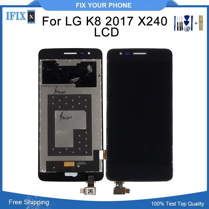 5 0 дюймов для LG K8 2017 дисплей X240 ЖК кодирующий преобразователь сенсорного экрана в