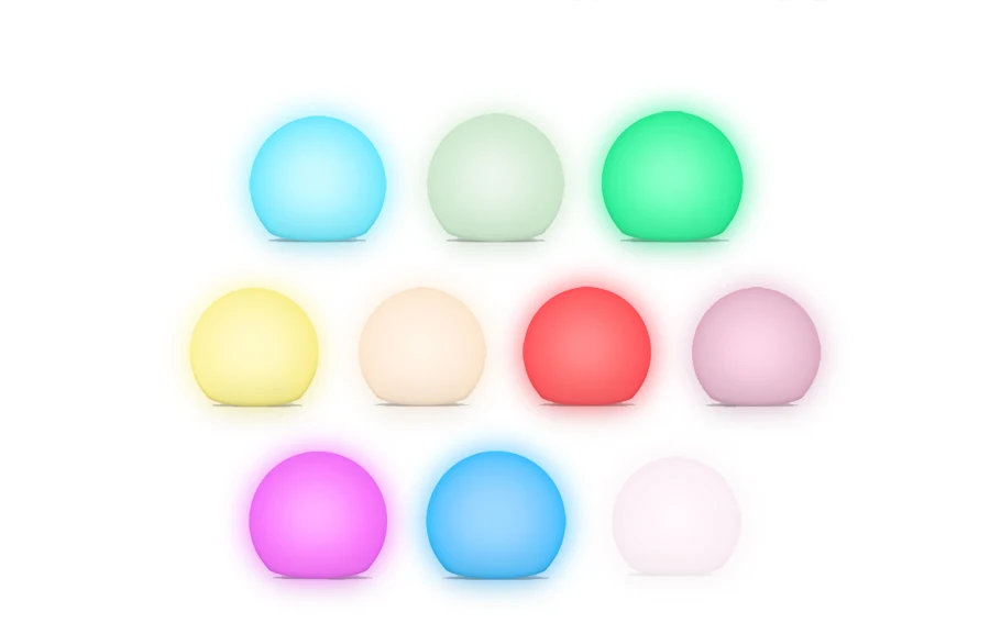 Dimmable WiFi RGBCW светодиодный Ночной свет Alexa Echo Google Home control с помощью приложения детская лампа