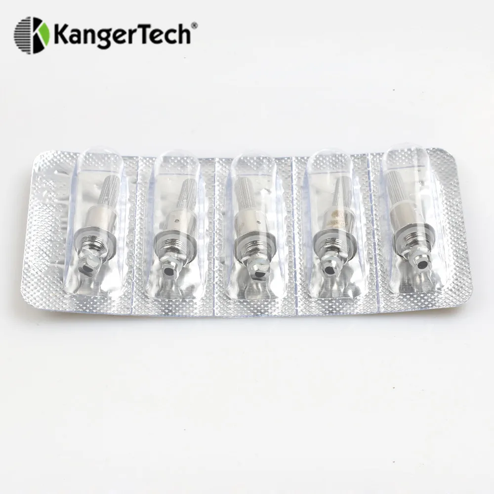 5 шт./упак. Kanger модернизированные двойные катушки 1.5ohm 1.8ohm Fit Kangertech аэротанк мини Protank 3 Evod Стекло T3D Clearomizer обновление катушки