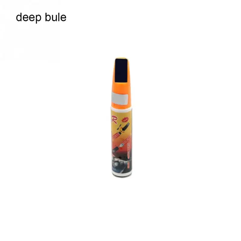 deep blue Горячие Профессиональный уход за автомобилем Краски ремонт ручки Водонепроницаемый ясно Автомобилей Scratch Remover Краски ing ручка для удаления 11 цветов 12 мл - Цвет: deep blue