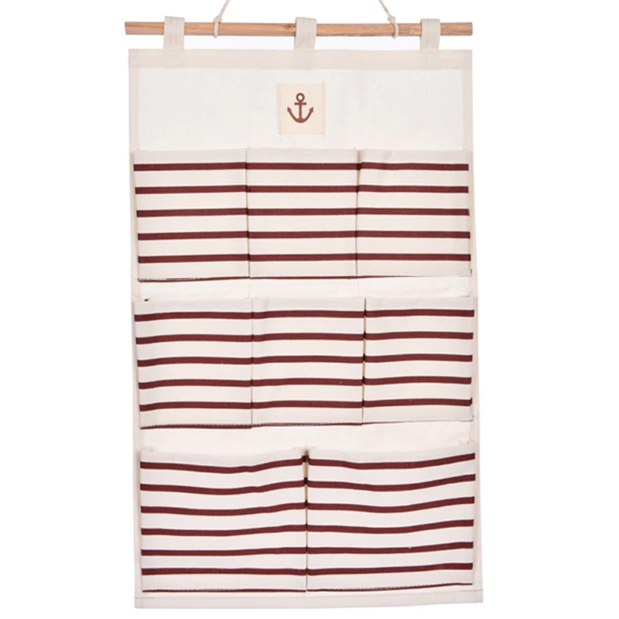 Cartoon Bedroom Bag Organizer And Storage Linen Baby Bed Rangement Organizadores Hanging For Toys QQI06 |